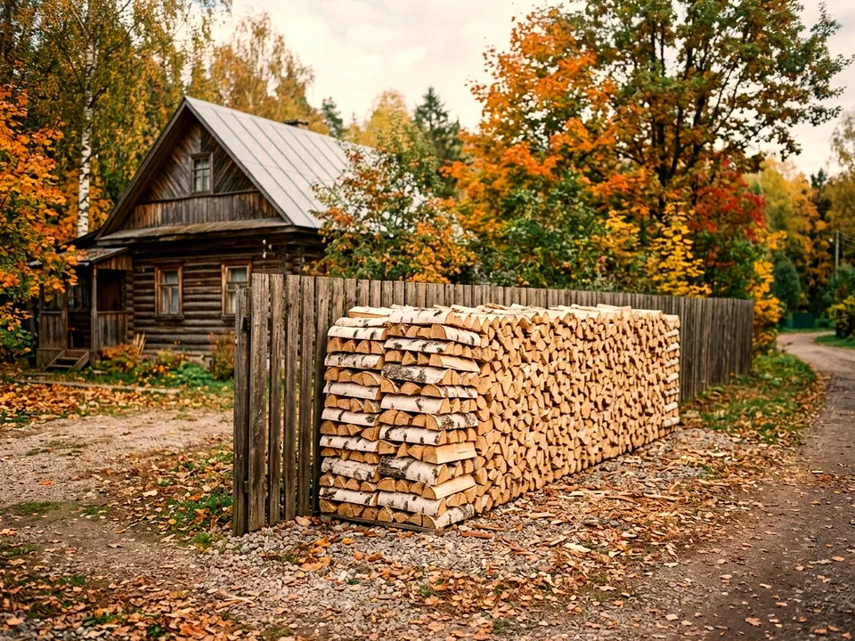 Круговая поленница holzhausen, Московский, переулок Вишнёвая, 41В